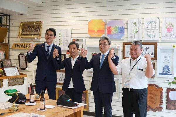 菊池市代表團遊台南 李宗霖議員熱情作陪