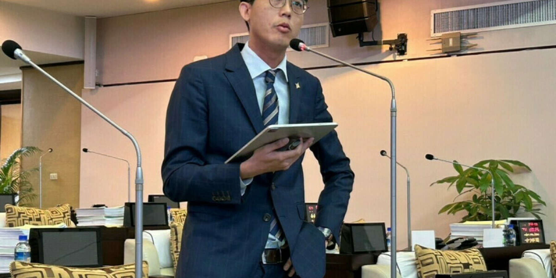 李宗霖:綠鬣蜥大舉入侵台南 農業局「獵龍」行動要加把勁