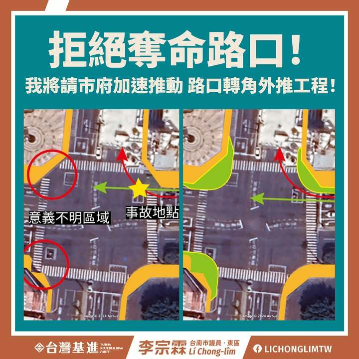 加快推動「路口轉角外推」工程