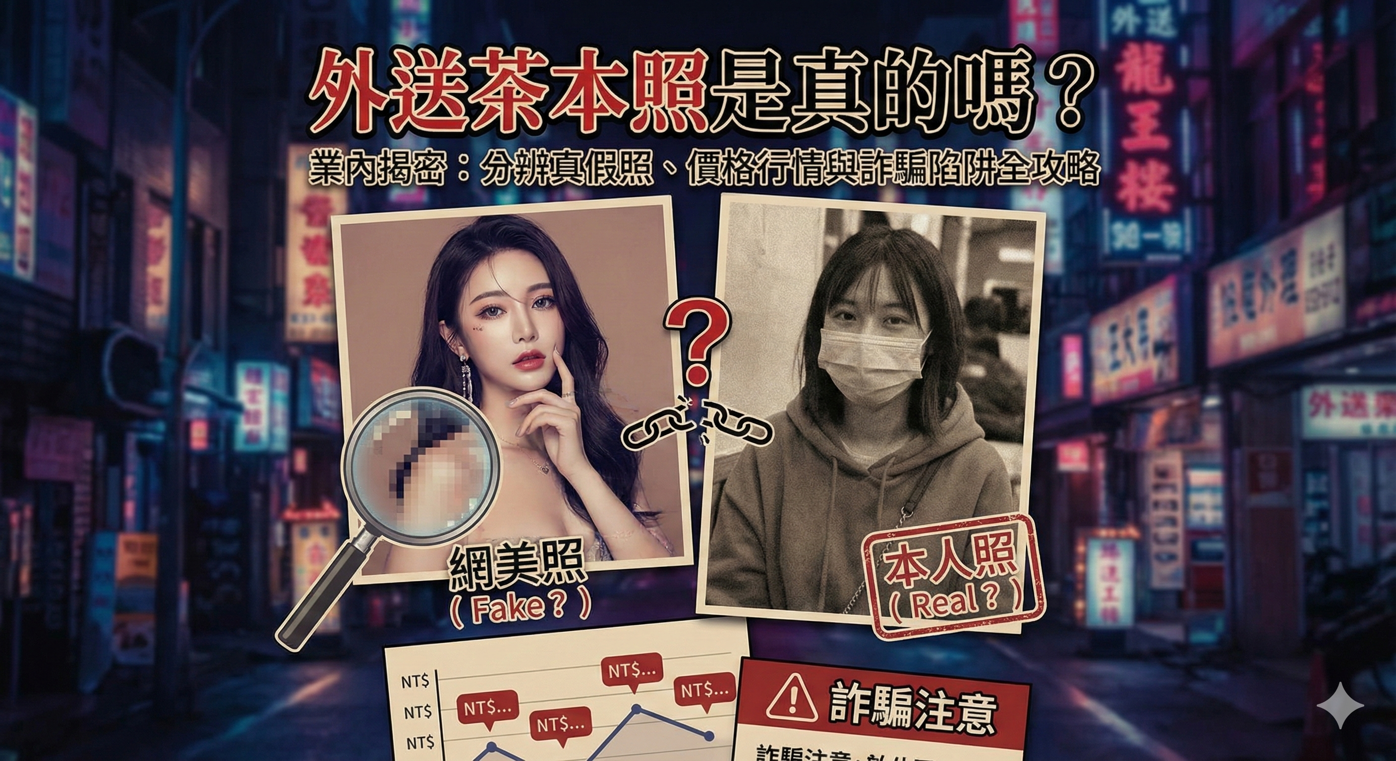 外送茶本照是真的嗎?業內揭密:分辨真假照、價格行情與詐騙陷阱全攻略