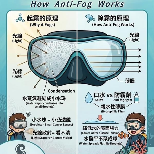 面鏡除霧的原理