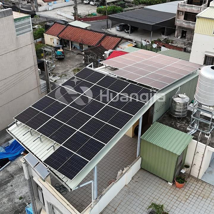 台南新市區 (呂宅)：14.685Kwp 