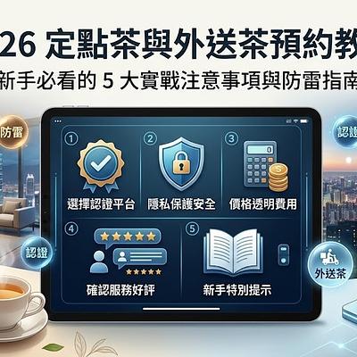 2026 定點茶與外送茶預約教學：新手必看的 5 大實戰注意事項與防雷指南