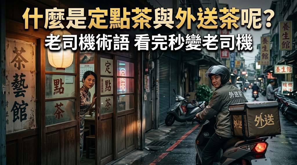 什麼是定點茶與外送茶呢?老司機術語、優缺點比較與防雷百科。看完秒變老司機