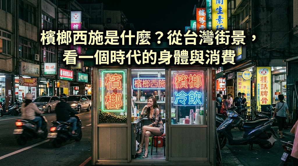 檳榔西施是什麼?從台灣街景,看一個時代的身體與消費