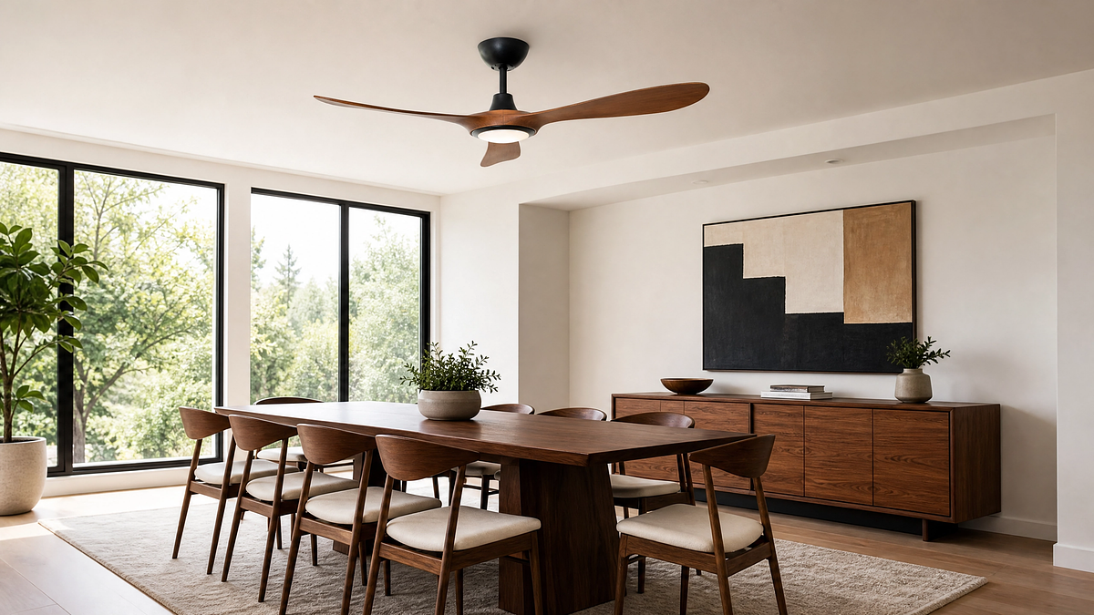 Ceiling Fan Buying Guide: Choosing the Right Size, Spin Direction, and Motor Type