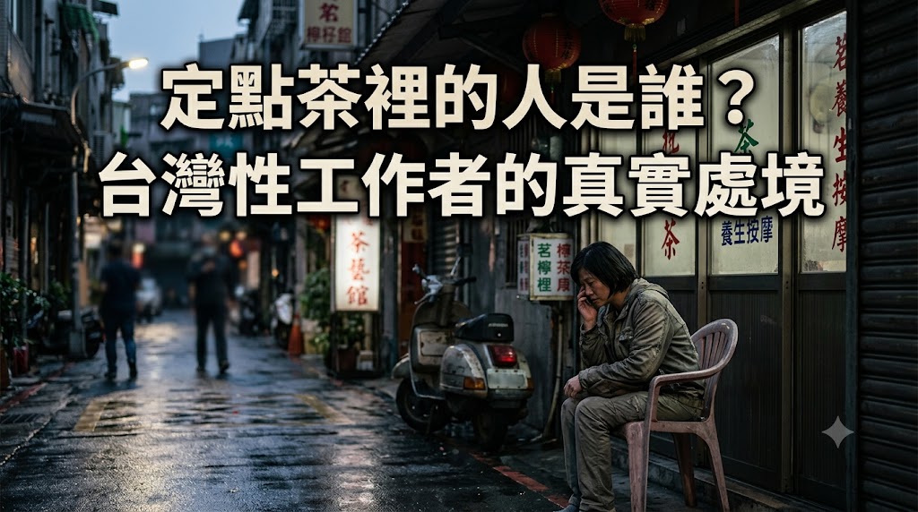 定點茶裡的人是誰?台灣性工作者的真實處境