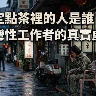 定點茶裡的人是誰？台灣性工作者的真實處境