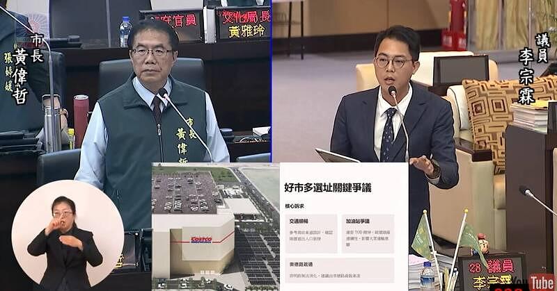 好市多台南2店規劃加油站 黃偉哲：尚未核定且不在合約內