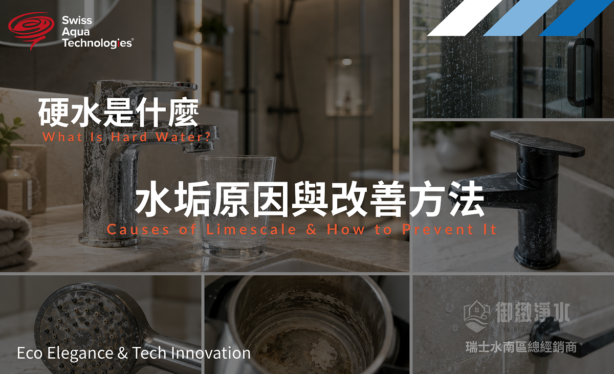 硬水是什麼?水質硬度多少算高?水垢原因與改善方法|御緻淨水