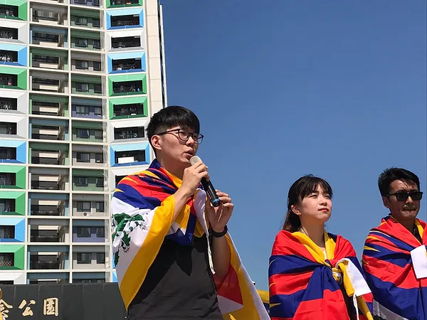 為西藏自由而騎記者會發言稿