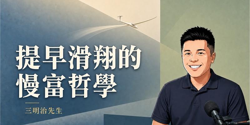 怕沒錢不敢花？三明治族的慢富筆記與 Coast FIRE 提早滑翔指南