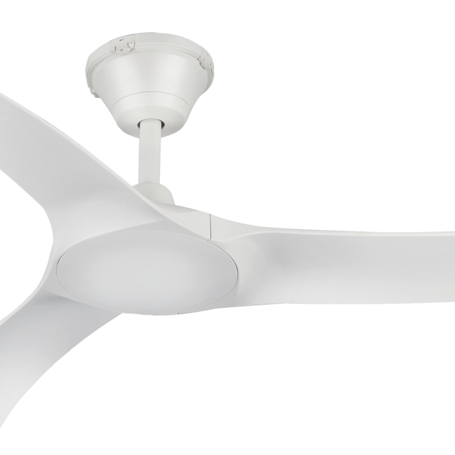 Aqua | 52 Inch | 3 Blades | White