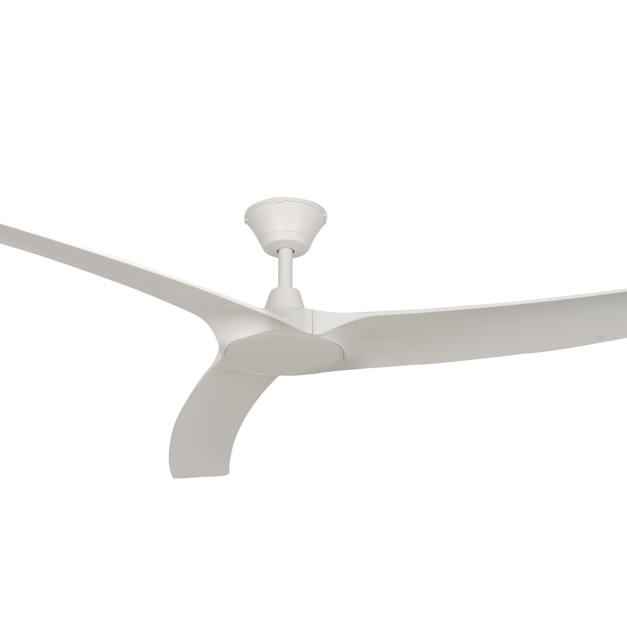 Aqua | 52 Inch | 3 Blades | White