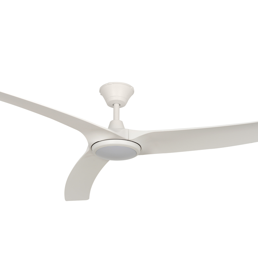 Aqua | 52 Inch | 3 Blades | White