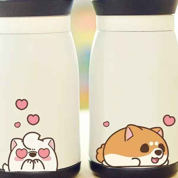 小米柴犬開關貼-愛心阿瓦