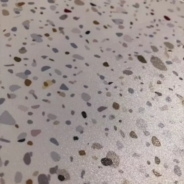 HHKJ2(水磨石系列)-MIT擬瓷感六角花磚貼/廚房防油貼/地板裝飾貼/傢俱翻新貼皮(單片入)