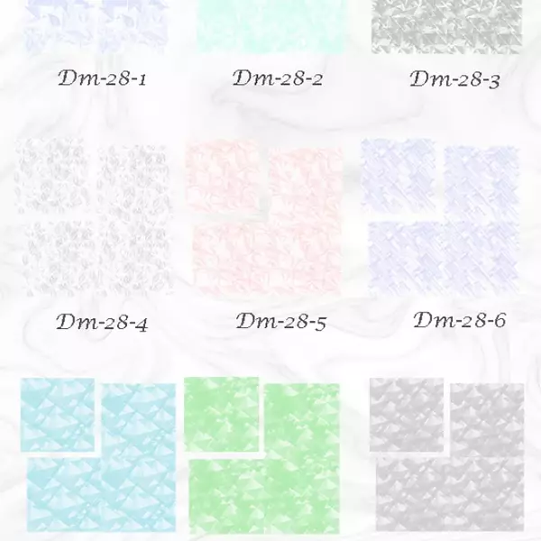SSDM28(清新素雅小碎花系)-MIT擬瓷感正方形花磚貼/廚房防油貼/地板裝飾貼/傢俱翻新貼皮(單片入)
