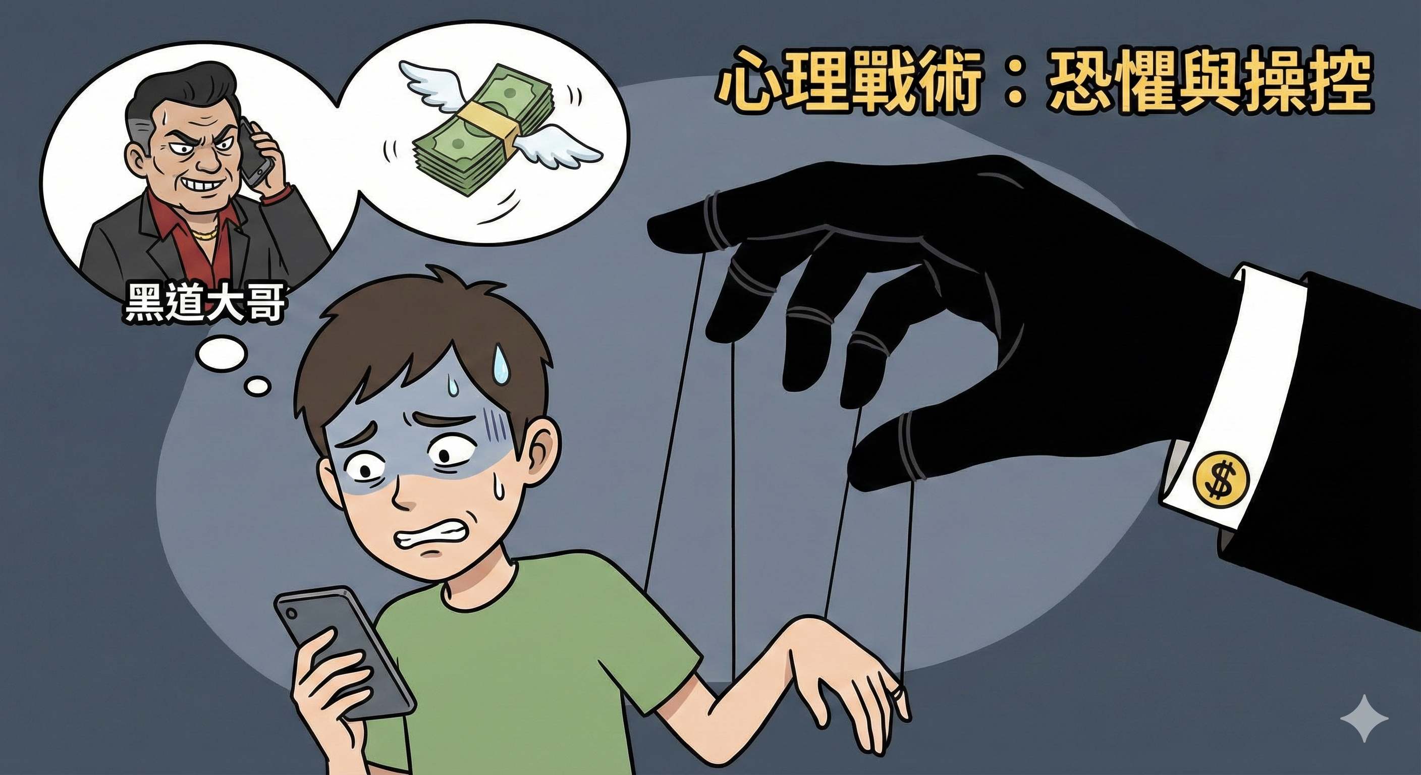 心理戰術：詐騙集團如何利用「恐懼」與「沈沒成本」