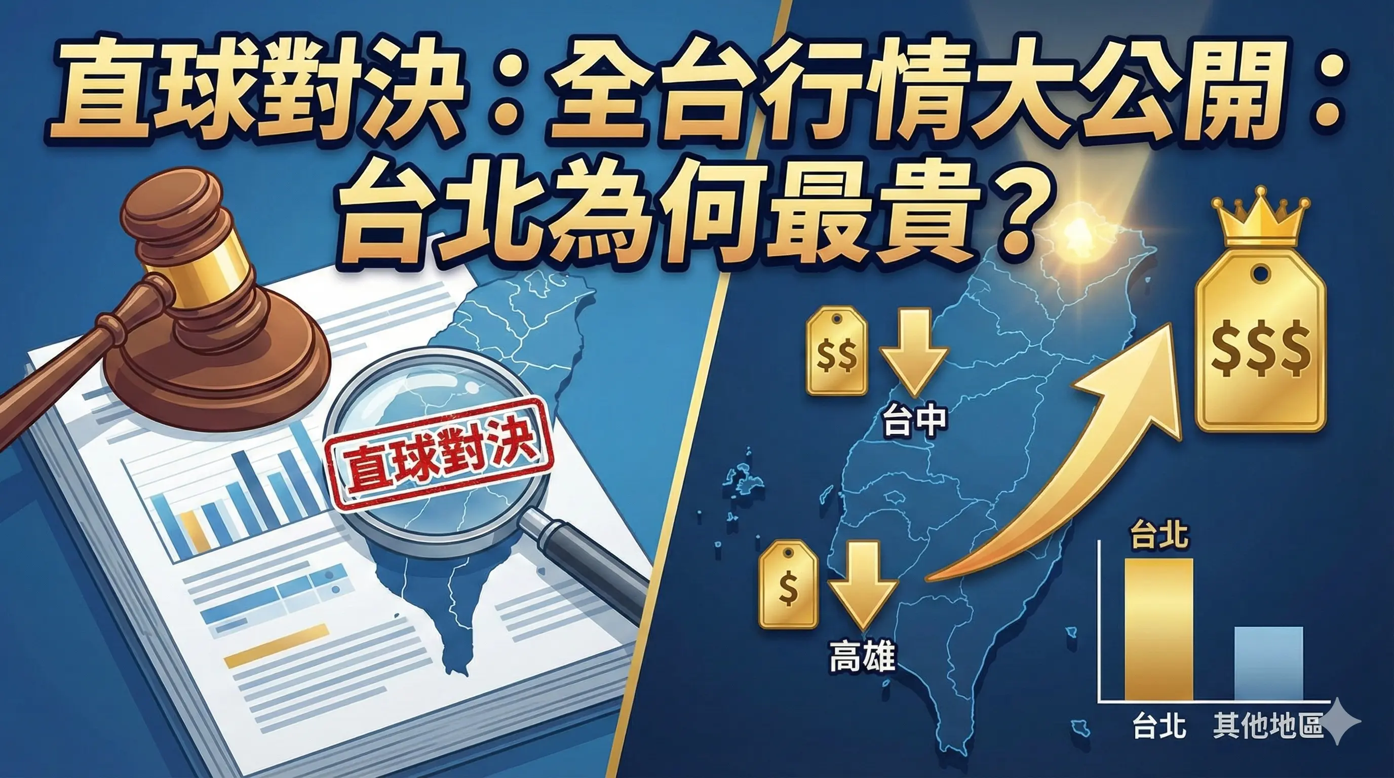 全台行情大公開：台北為何最貴？