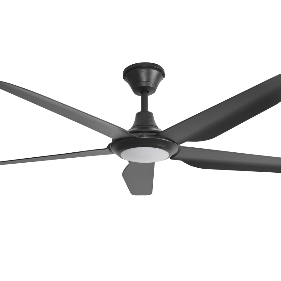 Flow | 56 Inch | 5 Blades | Matte Black