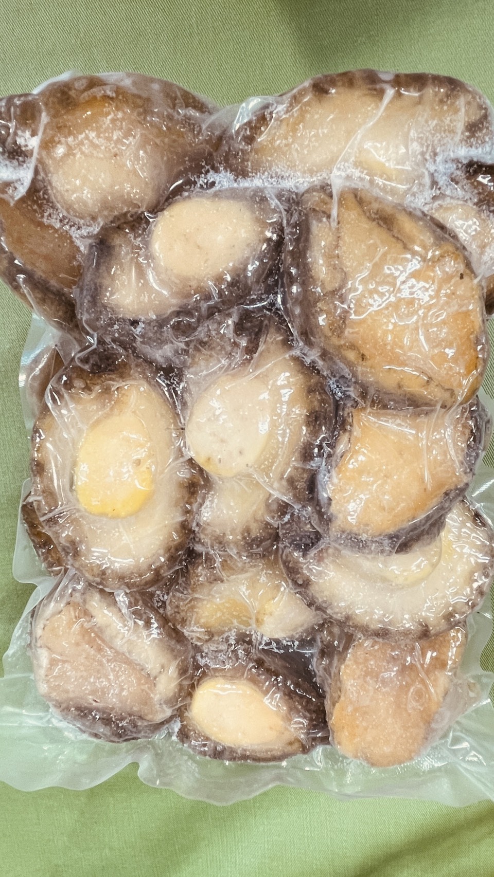 台灣熟凍鮑魚清肉_特大 1公斤裝