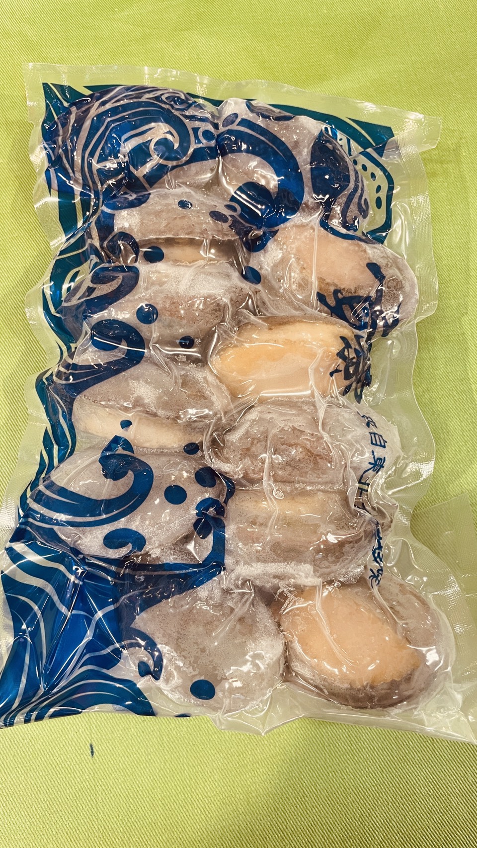 台灣熟凍帶殼九孔_ 300g裝