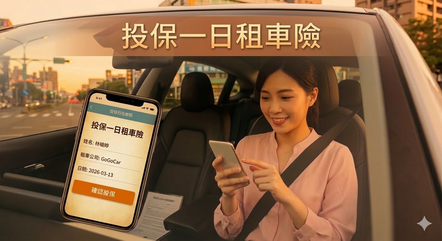 投保一日租車險