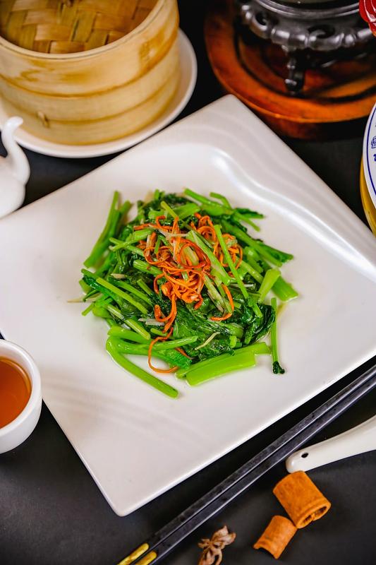 金絲炒菠菜