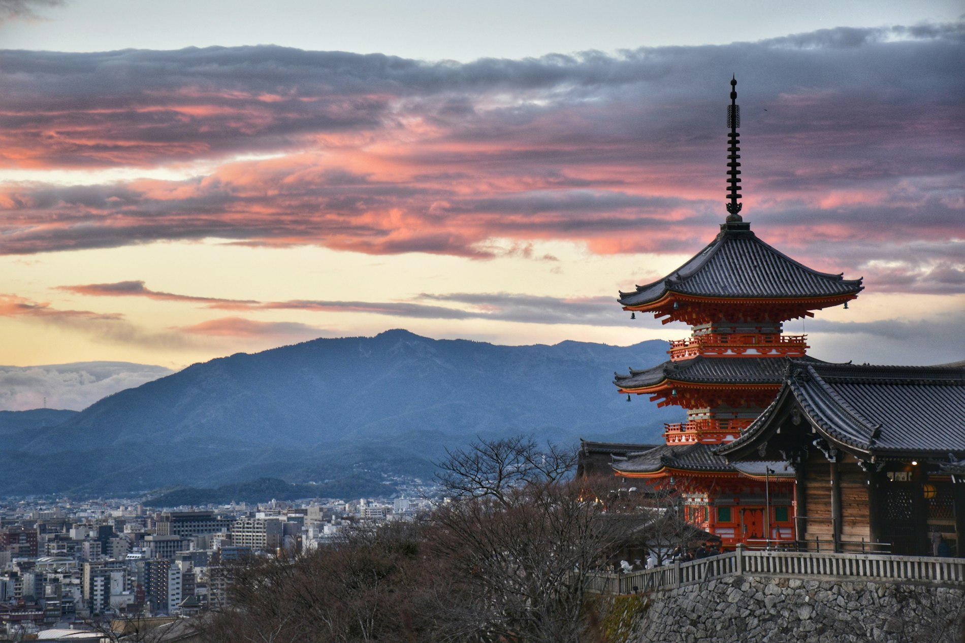 清水寺夕陽