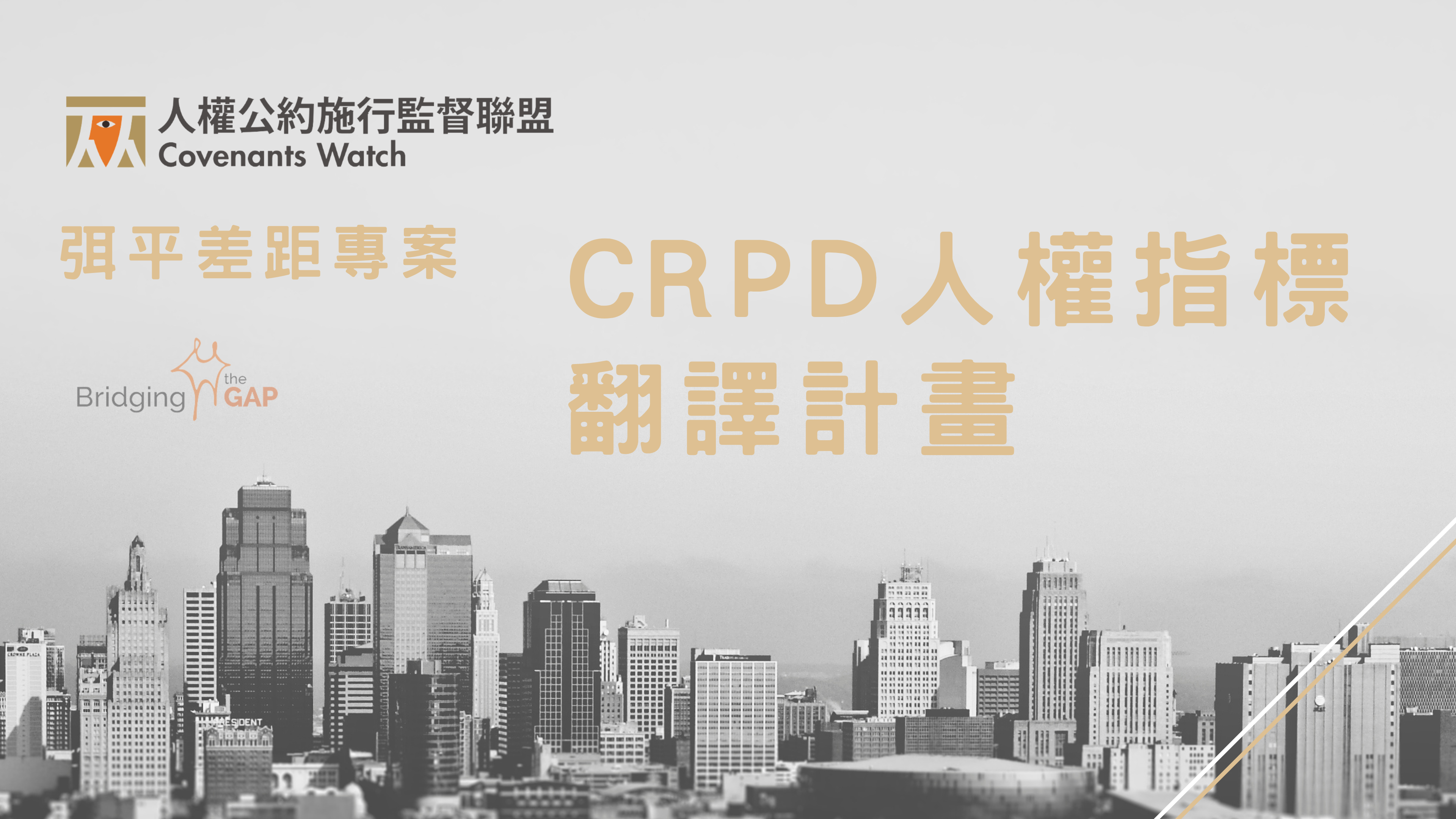 【中文翻譯】聯合國 CRPD 人權指標