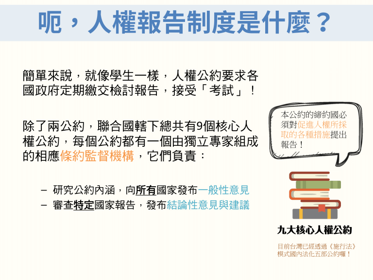 02｜人權報告制度是什麽？