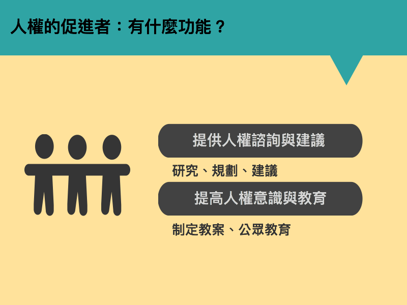 （二）人權促進者