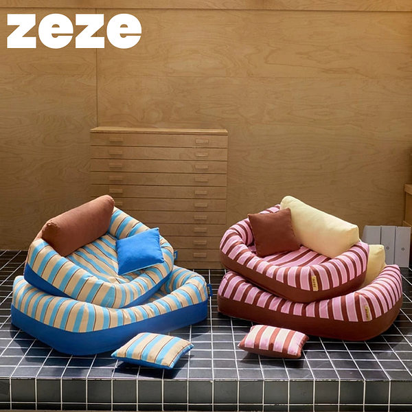 【ZEZE】夾心寵物沙發床