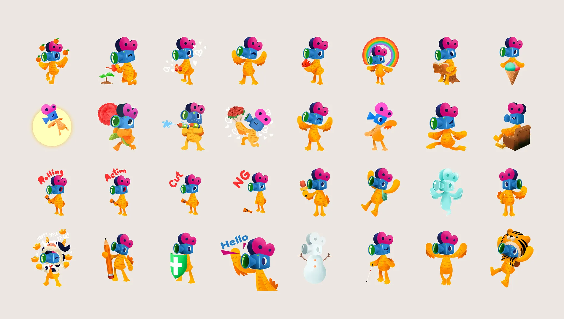 Photography Chicken｜Mascot 4