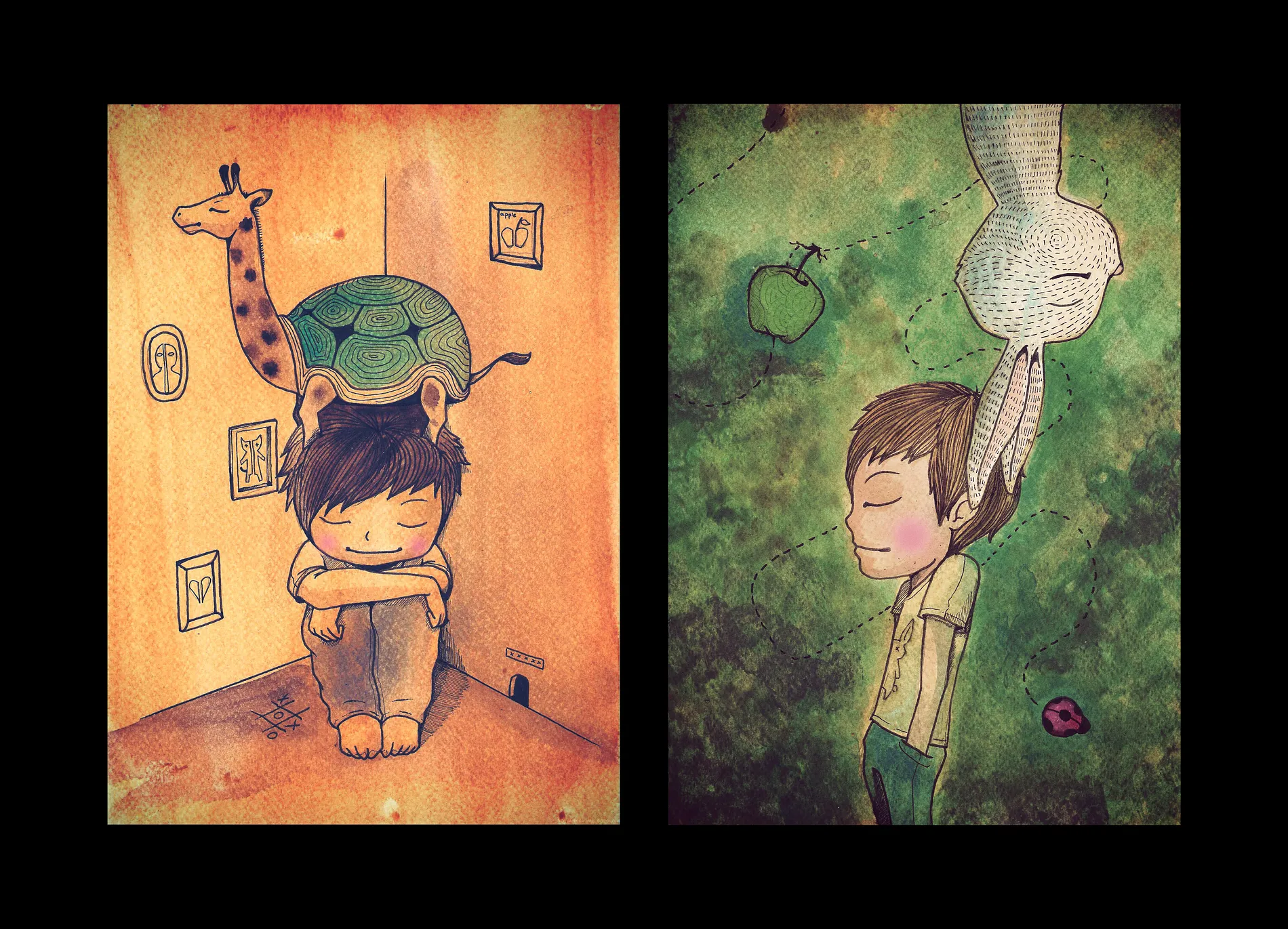 I close my eyes and see nothing. You open yours, but what do you really see?