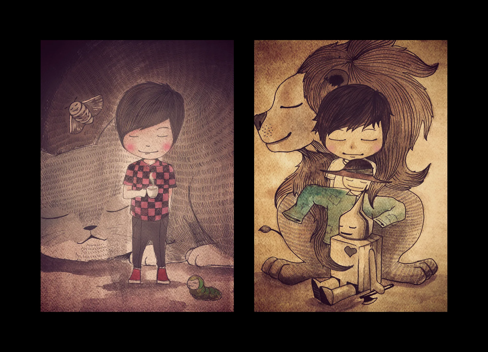 I close my eyes and see nothing. You open yours, but what do you really see? 3